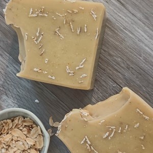 Jasmine Oat Soap/ All Natural / Cold Process Soap/ Palm Free