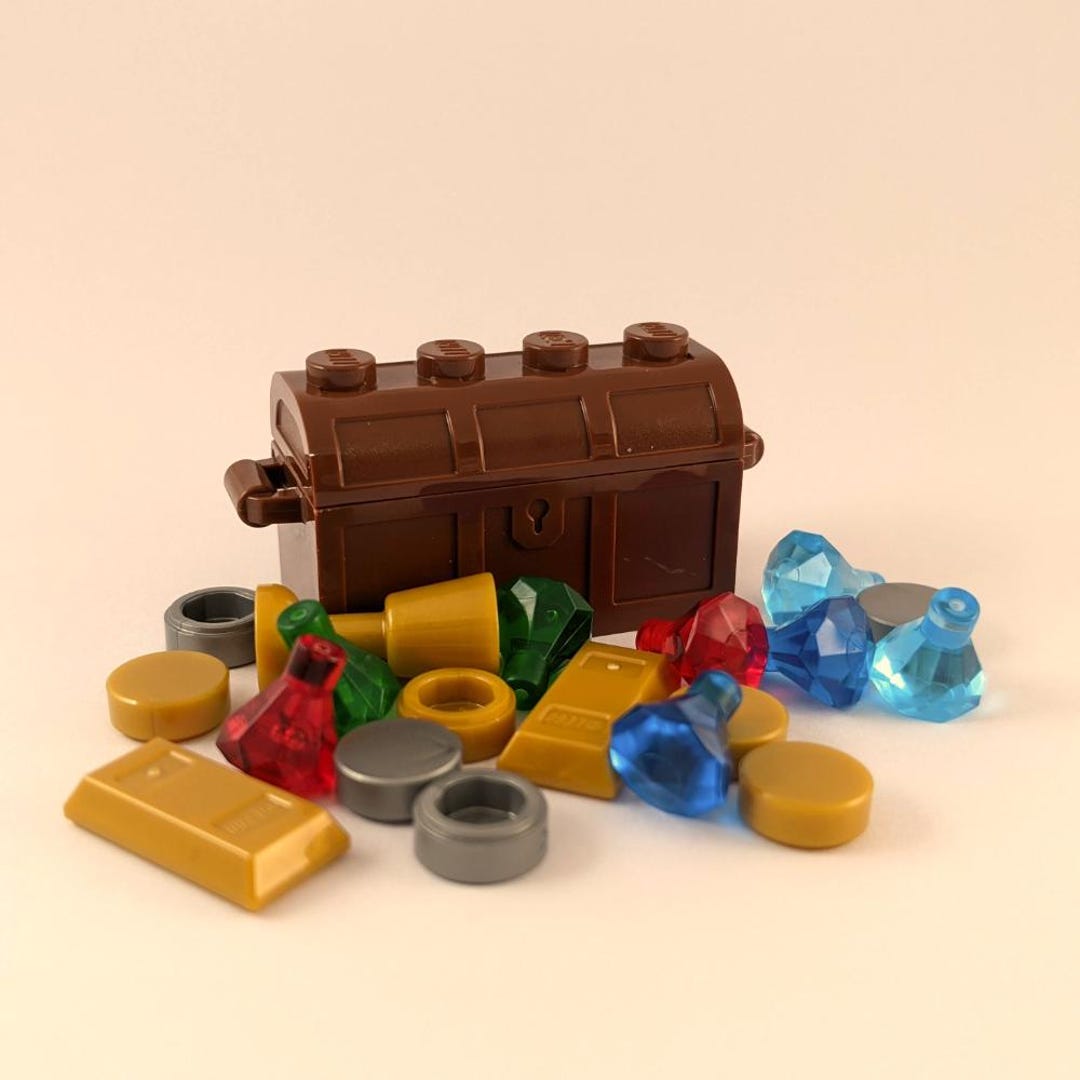 Treasure Custom Custom Treasure Chest Set Overflowing With Accessories - Two Sets to ...