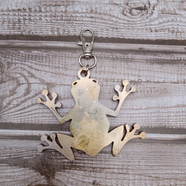 Frog Keychain Etsy