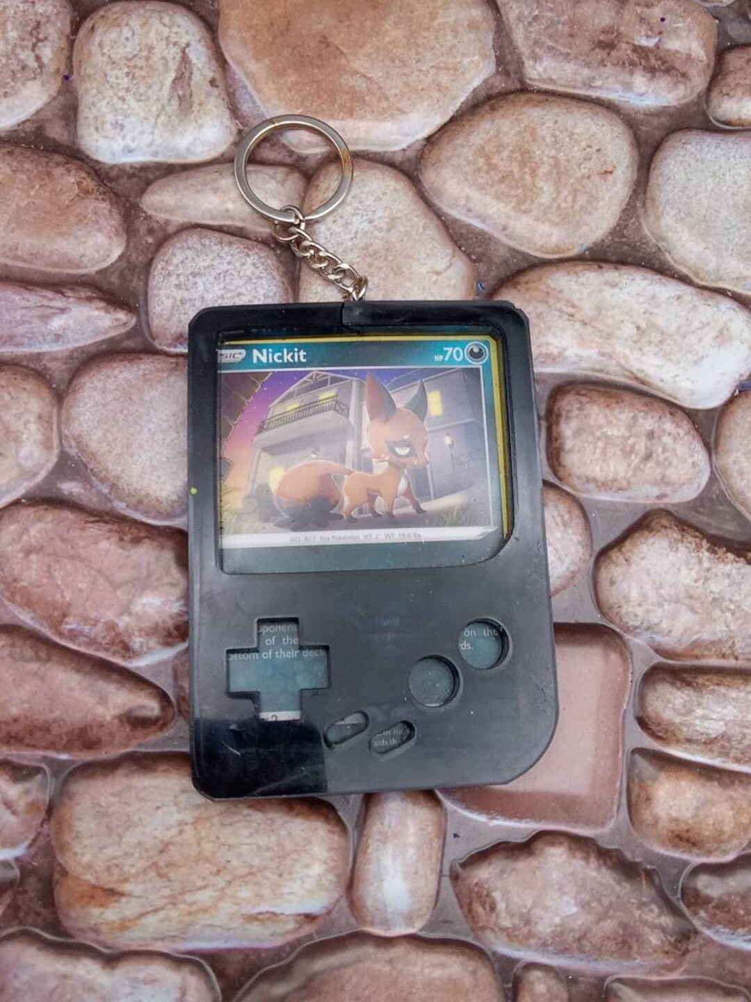 Gameboy/ Card Keychains Etsy