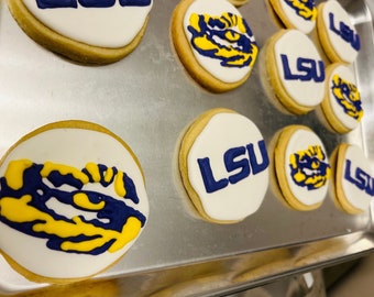 LSU sugar cookies!!