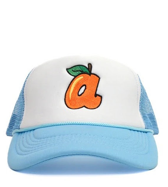 Sky Blue Atlanta Trucker Snapback Hat A 