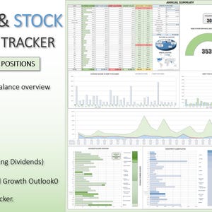ULTIMATE Dividend & Stock Portfolio Tracker | 30 Positions