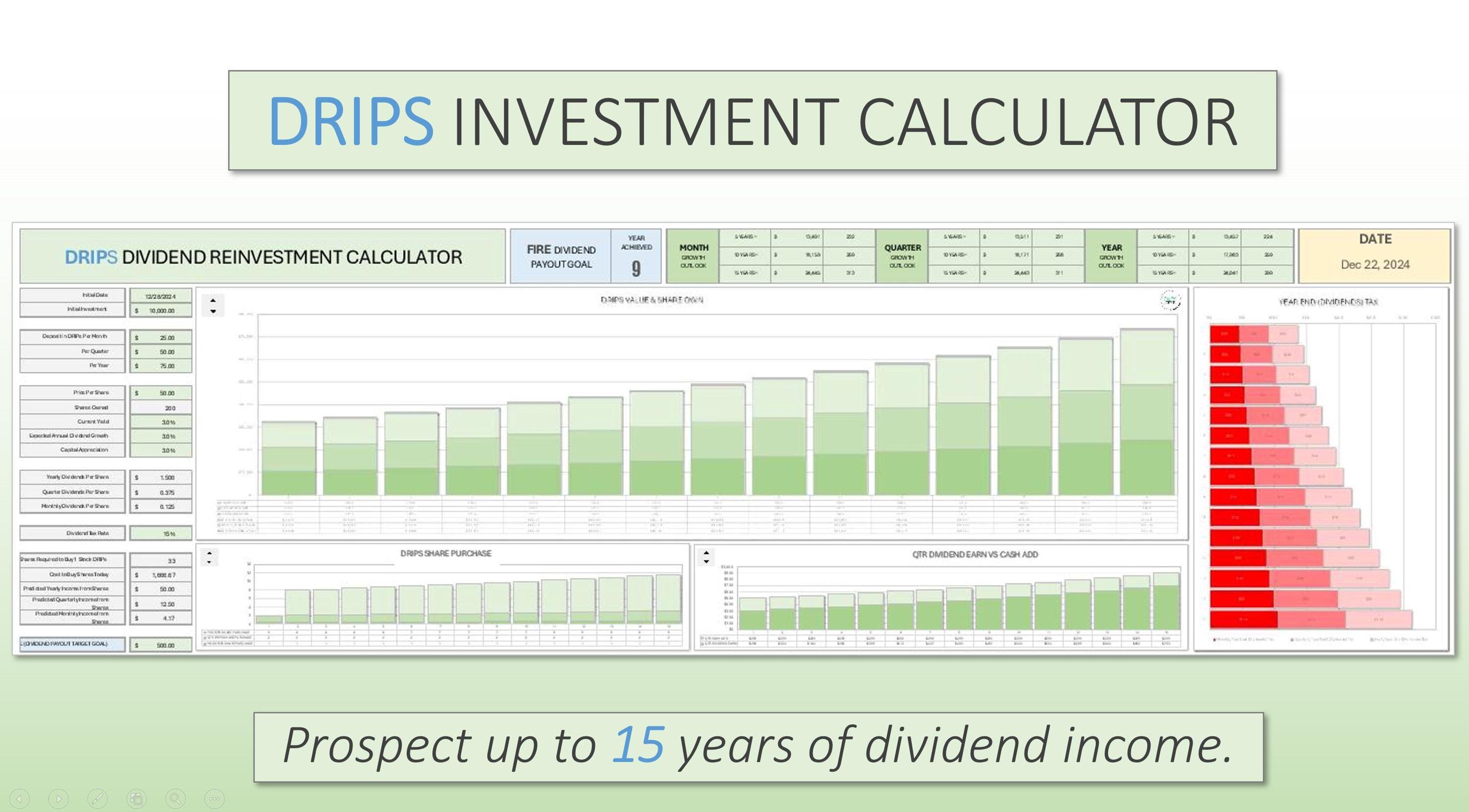 Investing Calculator - Etsy Australia