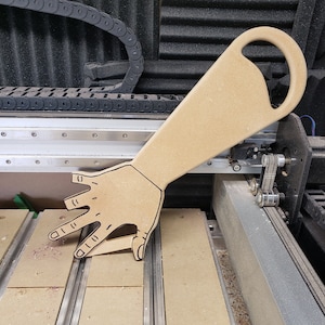 Table Saw Push Stick, Style Hand with missing fingers, Perfect  Father's Day or Birthday gift ,Fun, Woodworking, Christmas Gift.