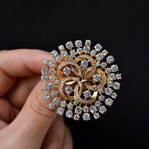 Ornamental Brooch Etsy UK