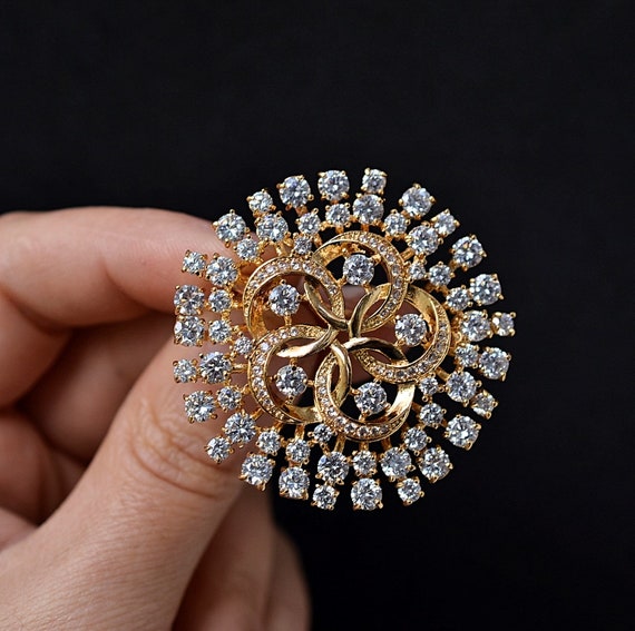 Luxury brooch on sale
