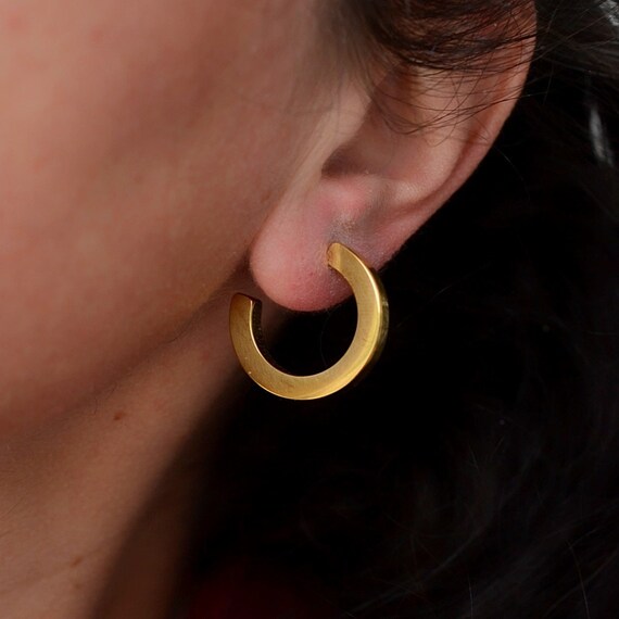 Thick creole earrings online