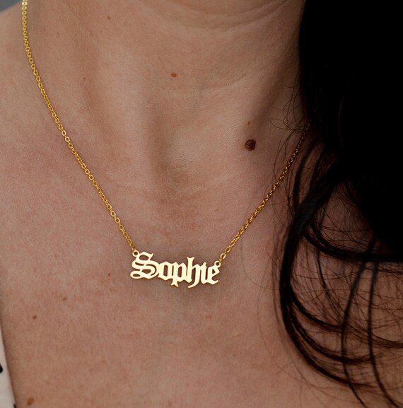 Sophie necklace gold deals