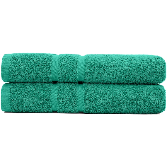 Luxury Bath Towels, 100% Cotton, Soft, Absorbent & Quick to Dry 2-pack  SUYJI 