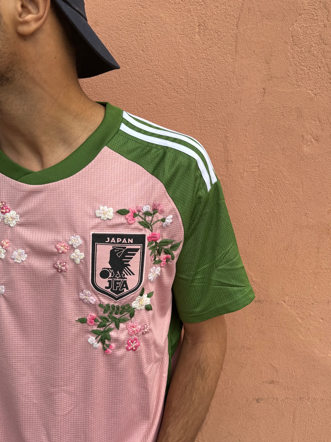 Japan X Nigo Third Football Jersey Shirt 2022 Custom Made Hand Stitched Embroidery UK Size L Etsy