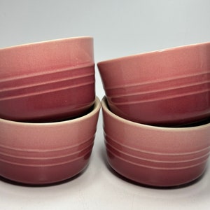 Le Creuset Rose Quartz Mini Ramekins ~ Set of 4 ~ NWT