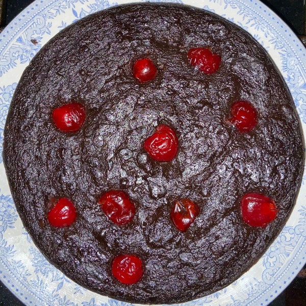 Black Rum Cake Etsy