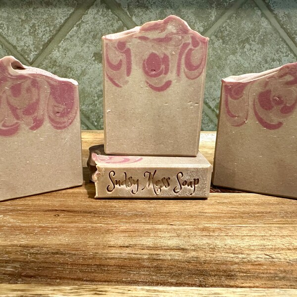 Rose Water & Meringue/Goat Milk Soap/Handmade Soap/Cold Process Soap/Artisan Soap