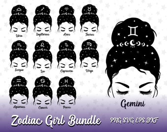 Zodiac SVG, astrology svg, horoscope SVG, Gemini SVG, zodiac signs, files for cricut