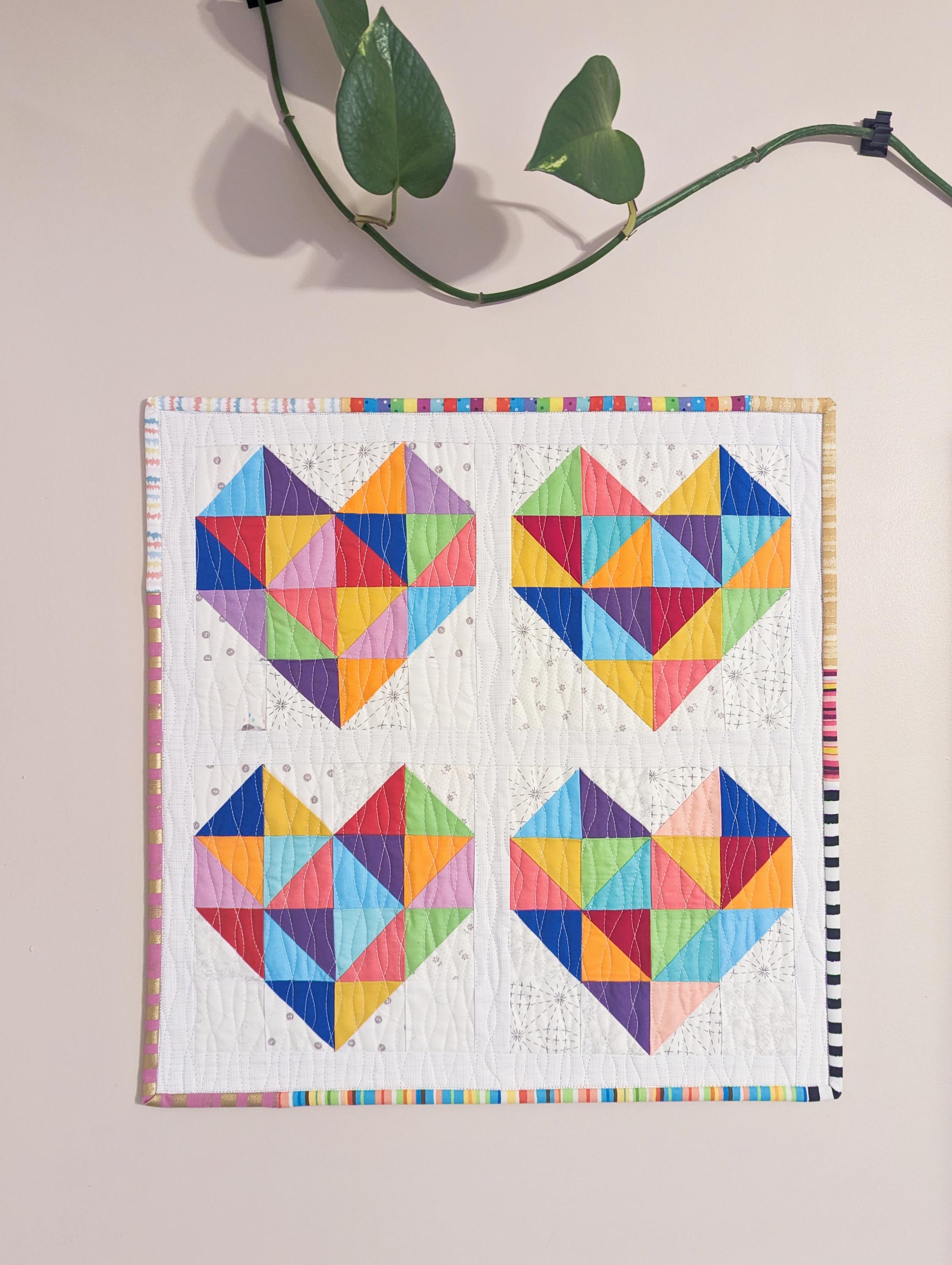 Little Love - Scrappy Mini Quilt PDF Pattern - Etsy