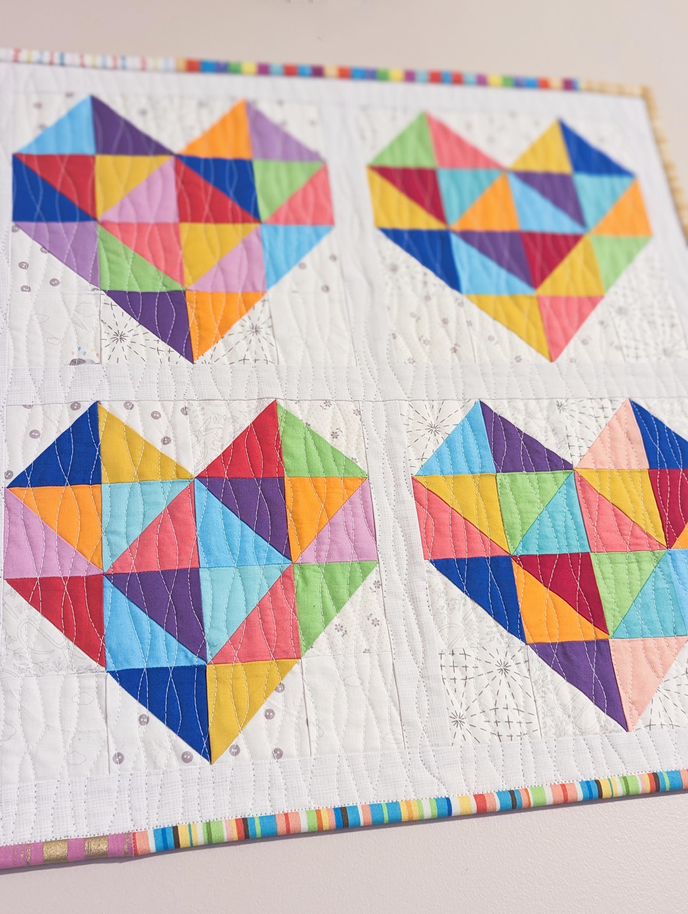 Little Love - Scrappy Mini Quilt PDF Pattern - Etsy