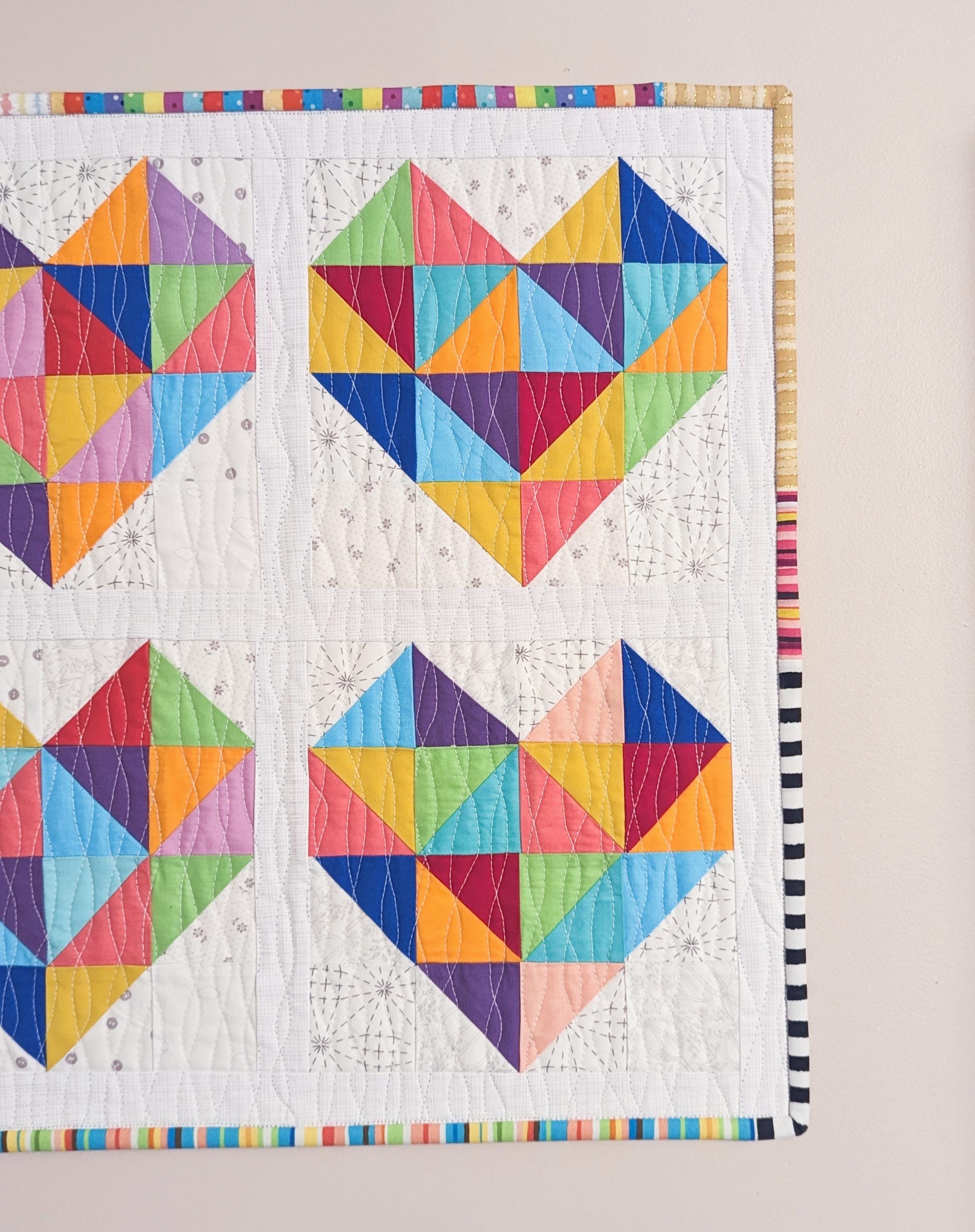 Little Love - Scrappy Mini Quilt PDF Pattern - Etsy