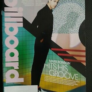 Billboard Magazine January 24, 2015 - Mark Ronson Hits His Groove - Etsy
