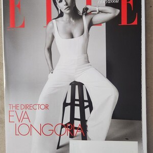 ELLE Magazine Dec/January 2024: Women in Hollywood Issue - Eva Longoria Cover