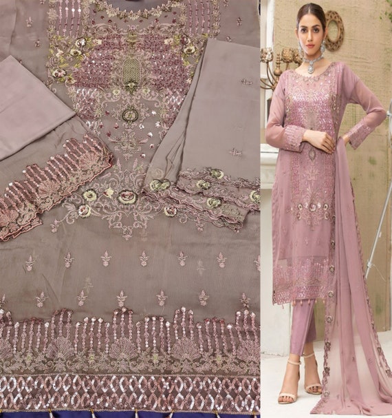 Pakistani designer unstitched suits deals