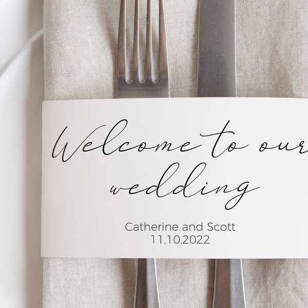 Wedding Napkin Rings - Etsy