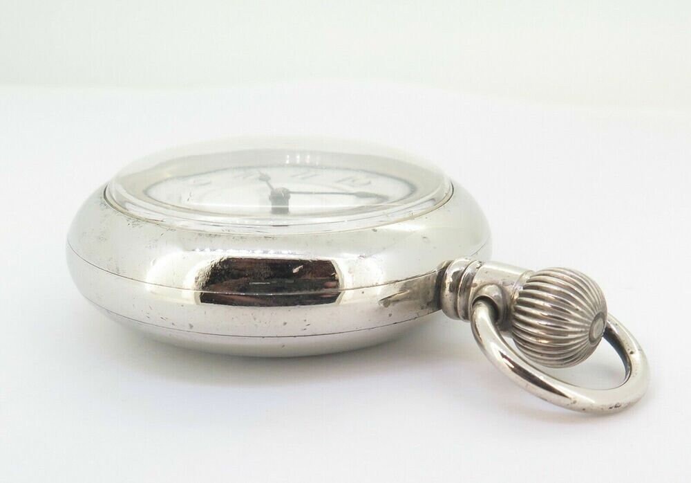 1907 Waltham Bartlett 18s 17 Jewel Two Tone Movement Pocket Etsy