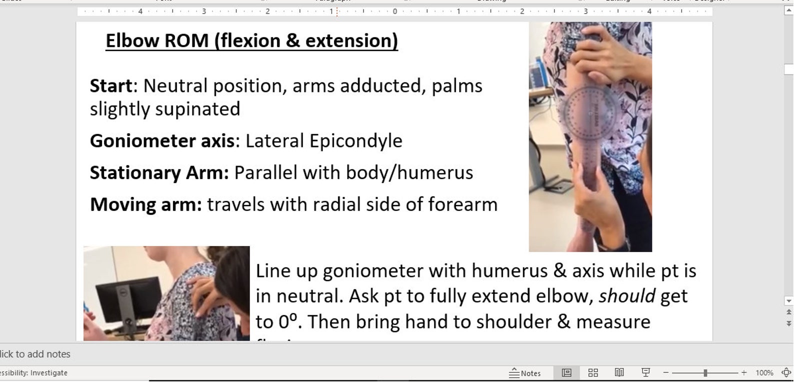 Manual Muscle Testing and Goniometry Cheat Sheet - Etsy