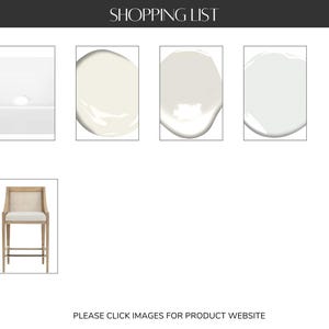 Premade Farmhouse Kitchen Mood Board, Editable Canva Template, Shopping ...