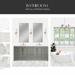 Diseño de interiores Diseño en línea Servicio de selección de baños Tablero de ideas