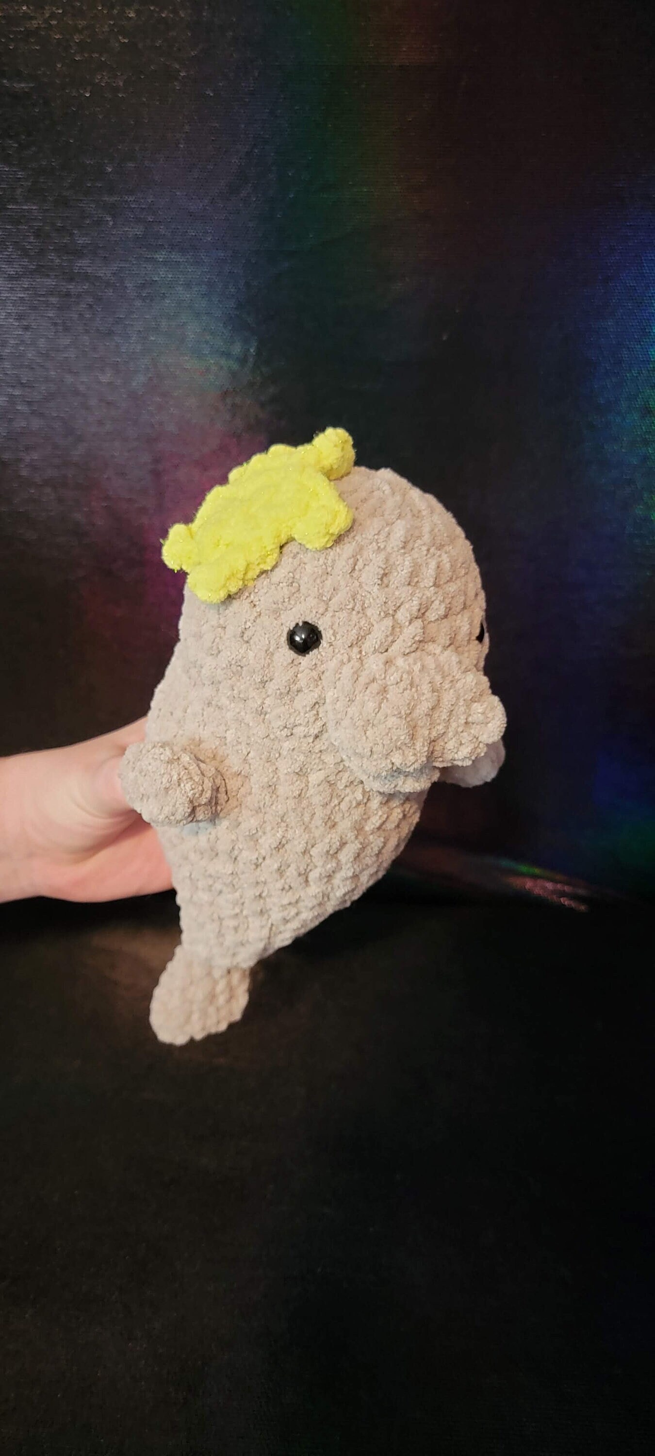 Crochet Cow, Hand Made Stuffed Animal, Crochet Stuffy 