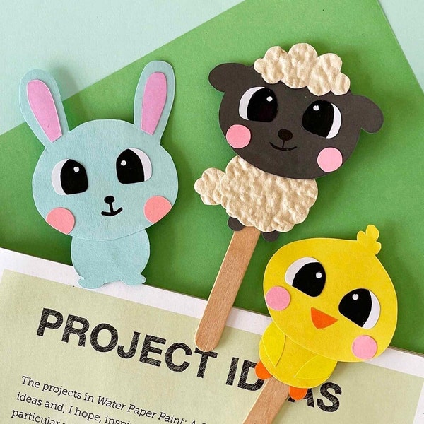 Easter Bookmarks, Easter Craft, Easter Printable Card, Preschool, Kindergarten, Kids Printable, Easter Craft Kids, Fine Motor Skills