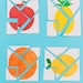 Fruit Puzzle Printable, Fruit Printable, Fruit Learning, Color Learning ...