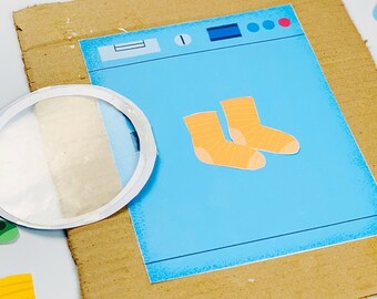 Match the Socks Activity: Color Matching Preschool Printable (Digital Download)