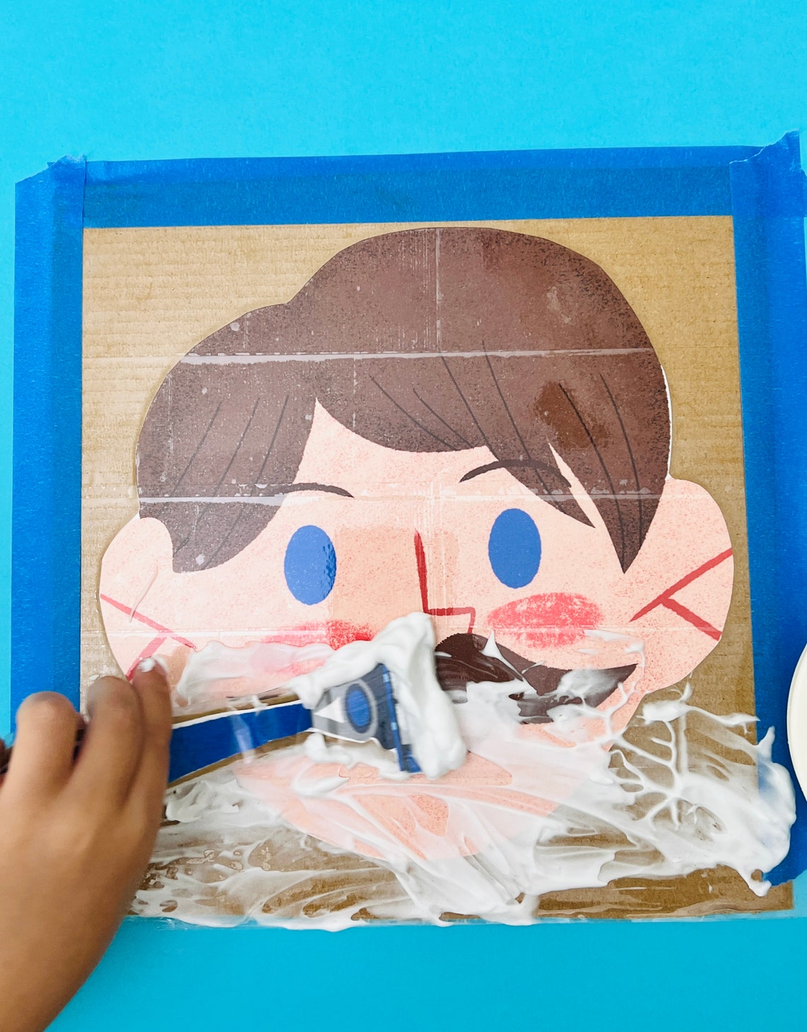 Shave the Beard Children's Learning Printable Kids - Etsy