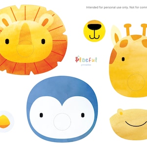 Animal Preschool Printables, Children&#39;s Learning Printable - Educational,  Preschool Printables, Digital Download, Animal Learning