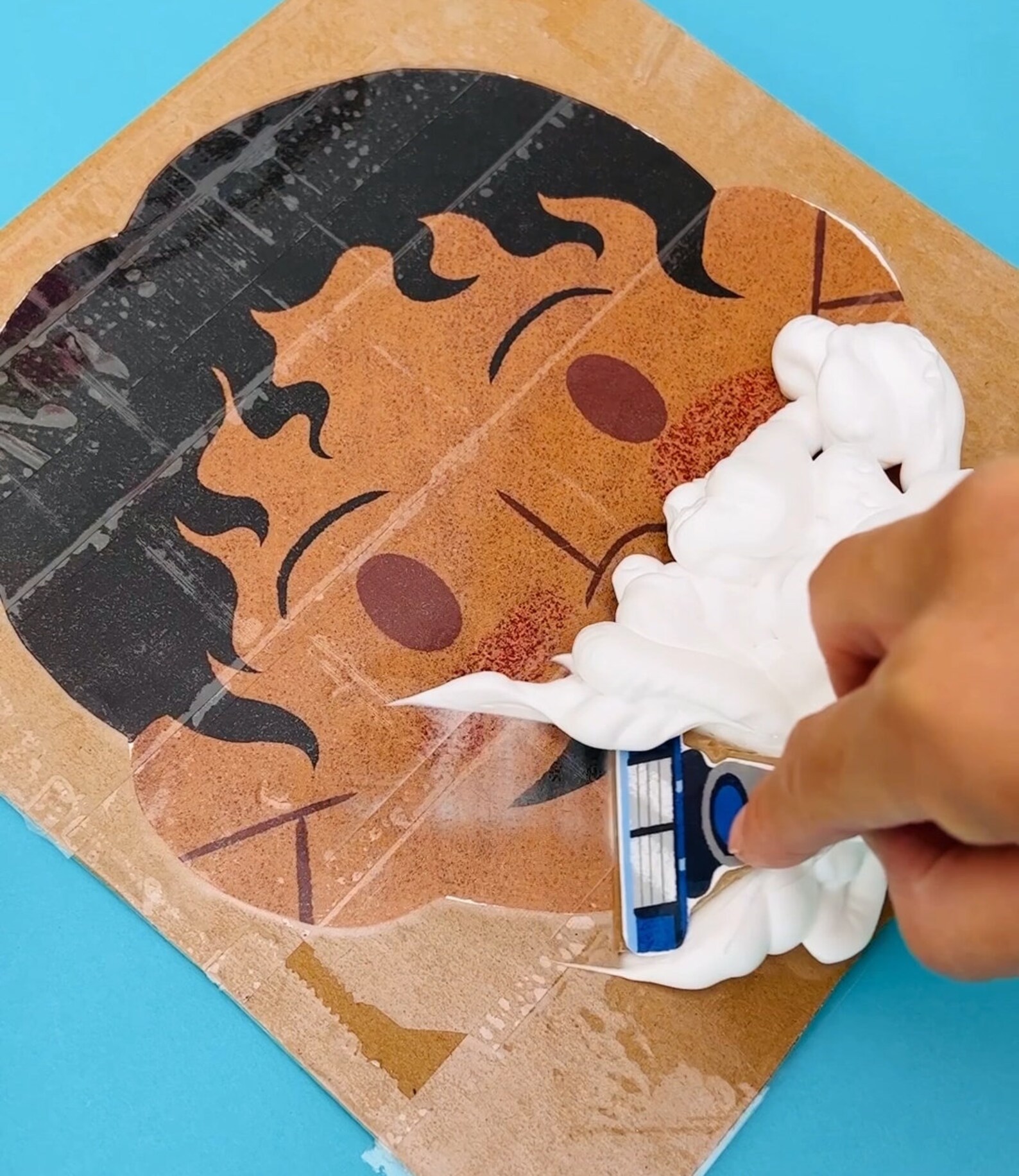 Shave the Beard Children's Learning Printable Kids - Etsy