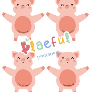 Valentine Pig, Valentine Craft, Preschool Valentine, Valentine Card ...