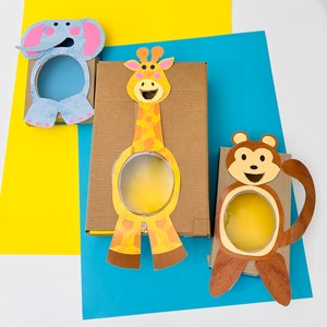 Feed the Animals, Animal Preschool Printable, Preschool Learning ...