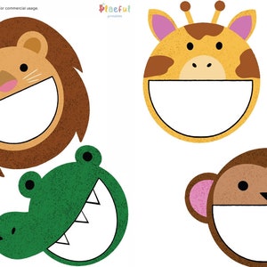 Animal Craft, Animal Printable, Preschool Animal Craft, Preschool ...