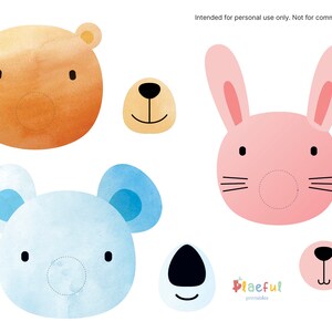 Animal Preschool Printables, Children's Learning Printable ...