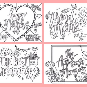 Mother&#39;s Day Coloring Pages, Mother&#39;s Day Craft, Mother&#39;s Day Printable, Mother&#39;s Day Activity, Mother&#39;s Day Card, Mother&#39;s Day Art
