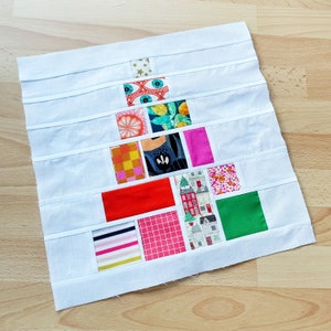 Present Stack Paper Piecing Pattern, 12 x 12, PDF