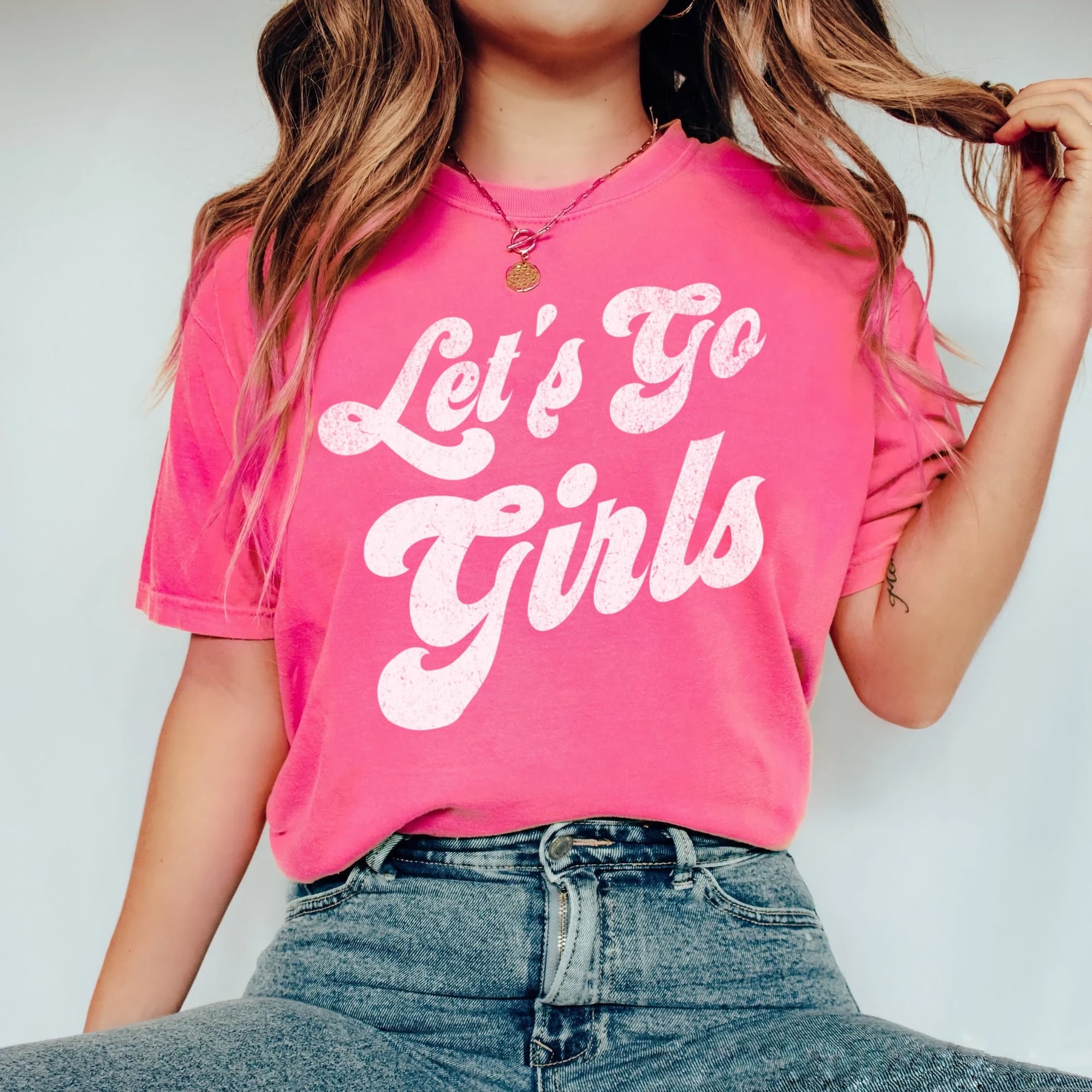 Let's Go Girls Comfort Colors® T-shirt Shania Twain Tour - Etsy