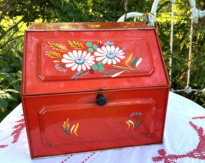 Vintage Ransburg Gerber Bread Box 1950s Etsy
