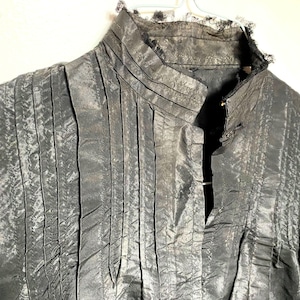 Antique Victorian silk blouse