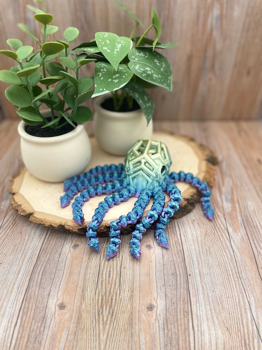 3D Print Articulating Octopus Etsy