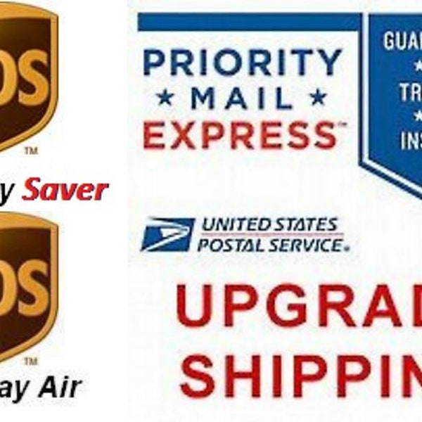 Ups 2nd Day Next Air Etsy