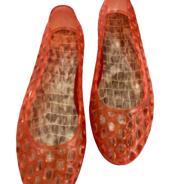 Vintage 80’s Jelly Shoes Sz 10 Like New