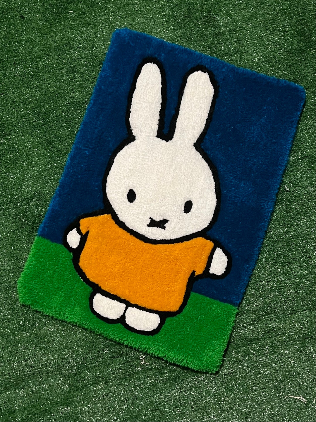 Miffy Wall Hanging Miffy Wall Rug Cute Bunny Rug Cute - Etsy